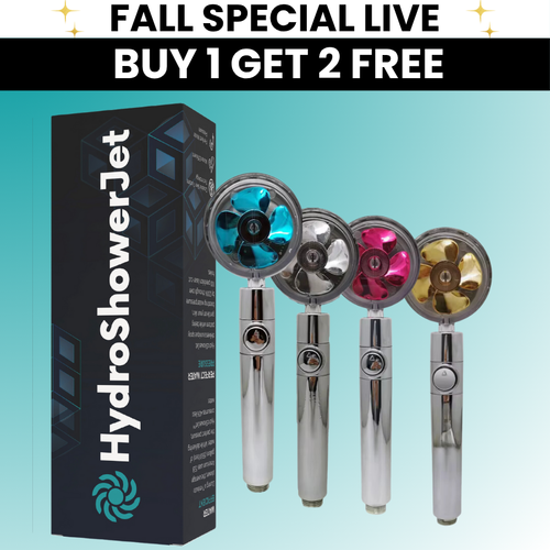 HydroShowerJet™ - Luxury Showerhead *BUY 1 GET 2 FREE | LIMITED TIME OFFER*