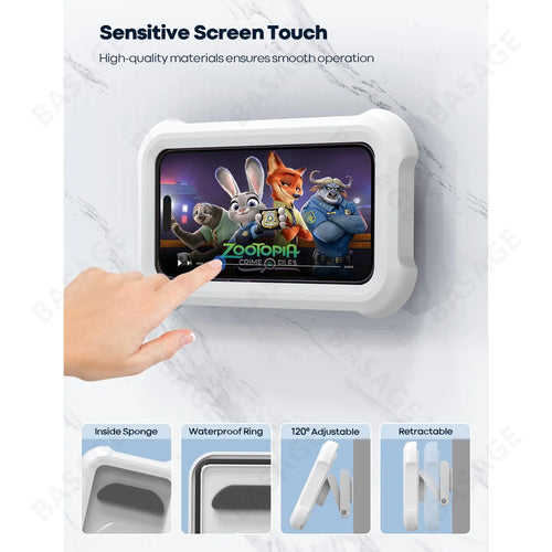 HydroShowerJet ™ - Waterproof Shower Phone Holder